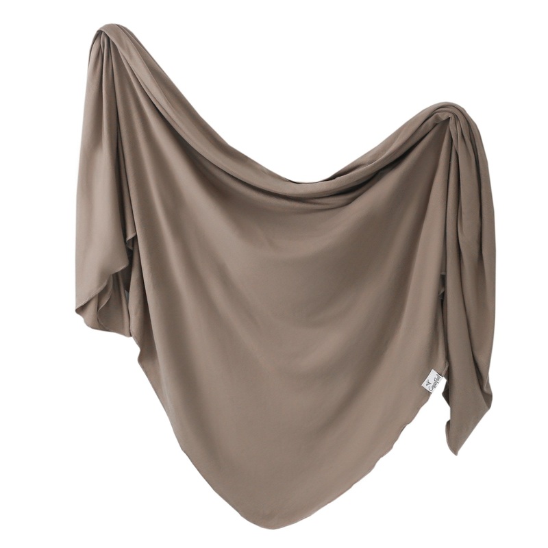Knit Swaddle Blanket – Gobi