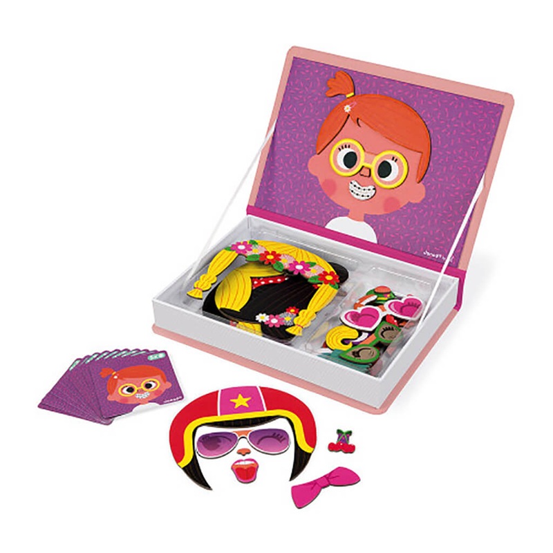 Magnet Book Girl’s Crazy Faces