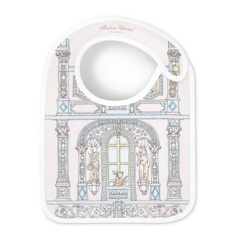 Satin Bib Chateau Choux