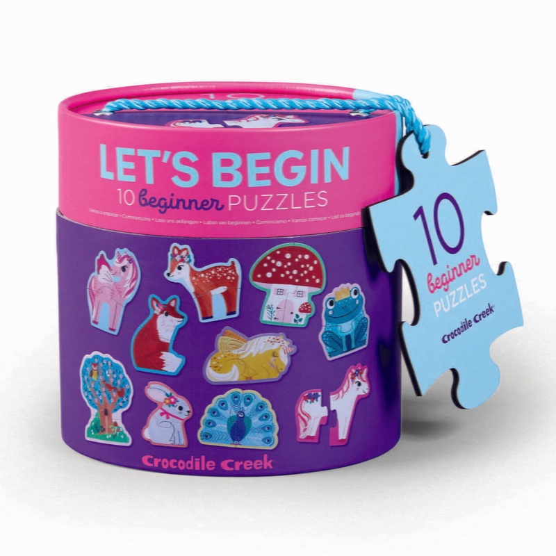 Crocodile Creek – Lets Begin 2 Piece Puzzles – Unicorn