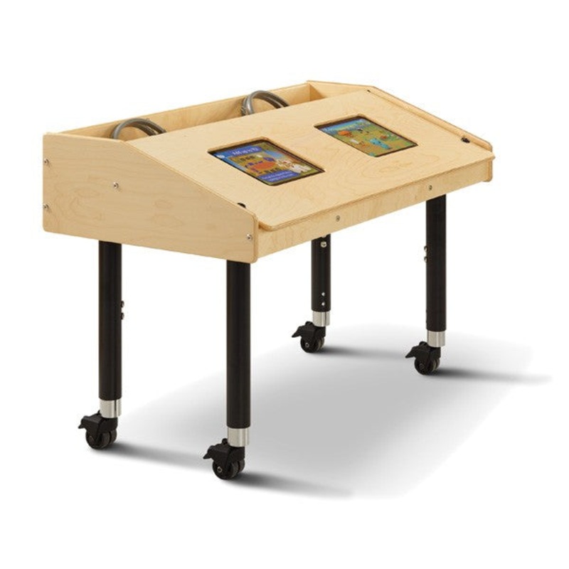 Jonti-Craft Dual Tablet Table – Mobile