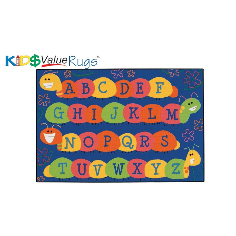 Caterpillar Friends Value Rug (4′ x 6′)
