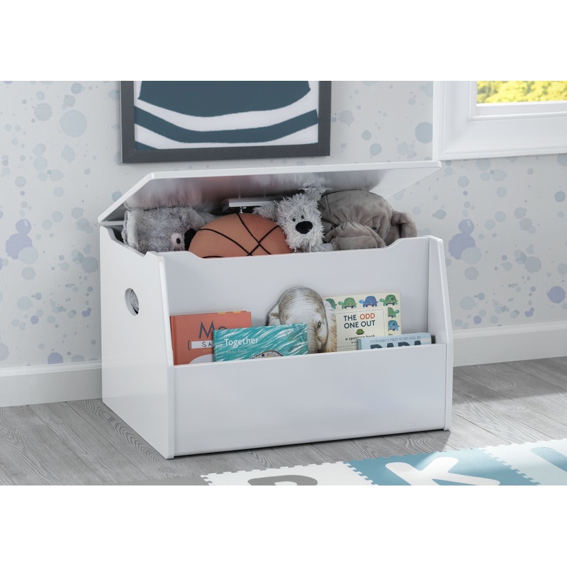 Classic Toy Box with Book Storage