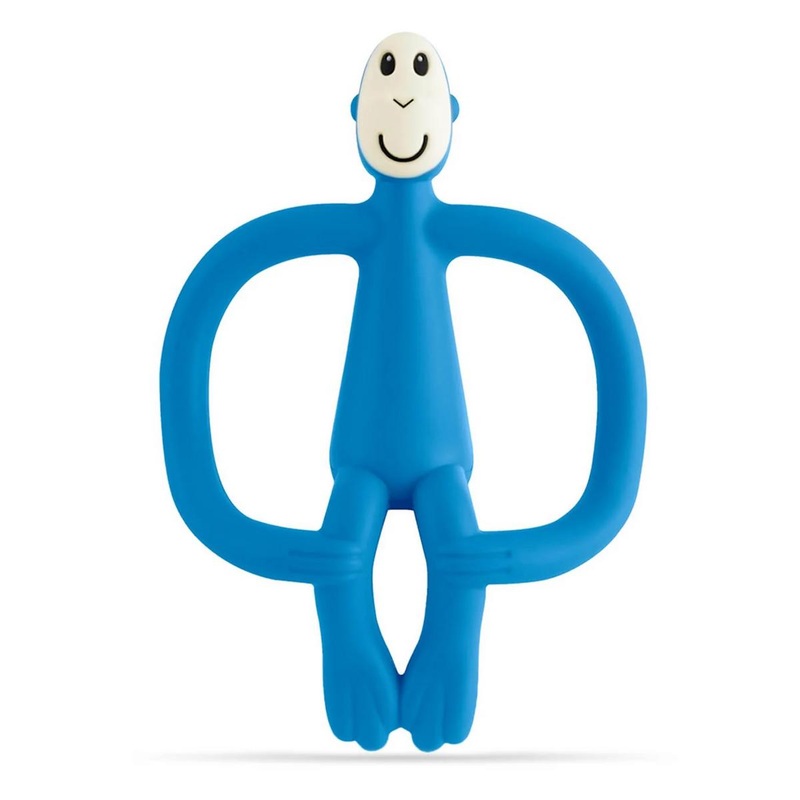 Matchstick Monkey Original Teething Toy – Blue