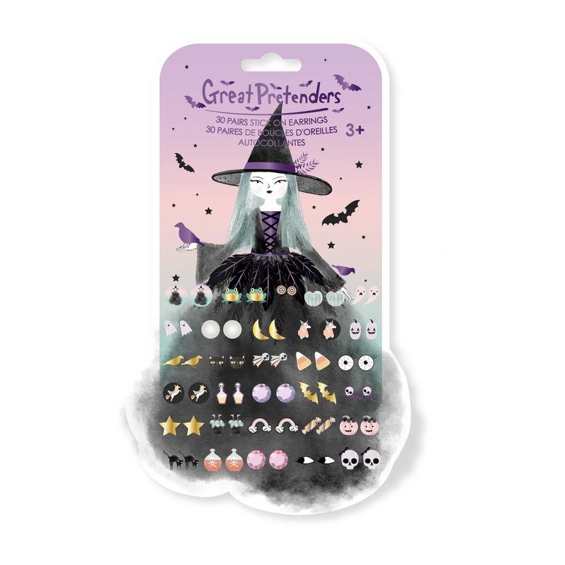 Great Pretenders Natasha The Raven Witch Sticker Earrings