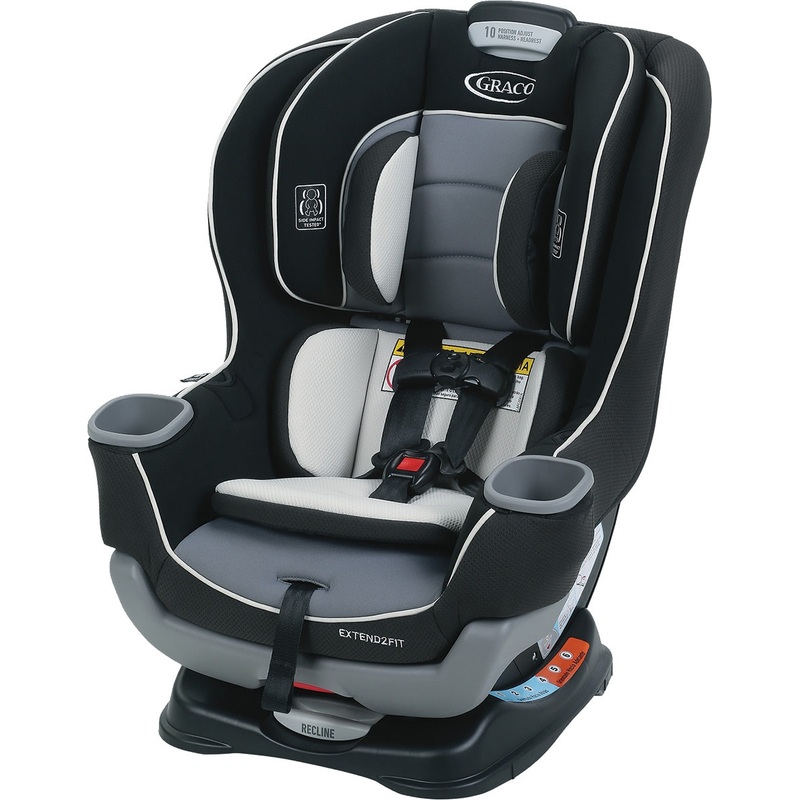 Graco Extend2Fit Convertible Car Seat – Gotham