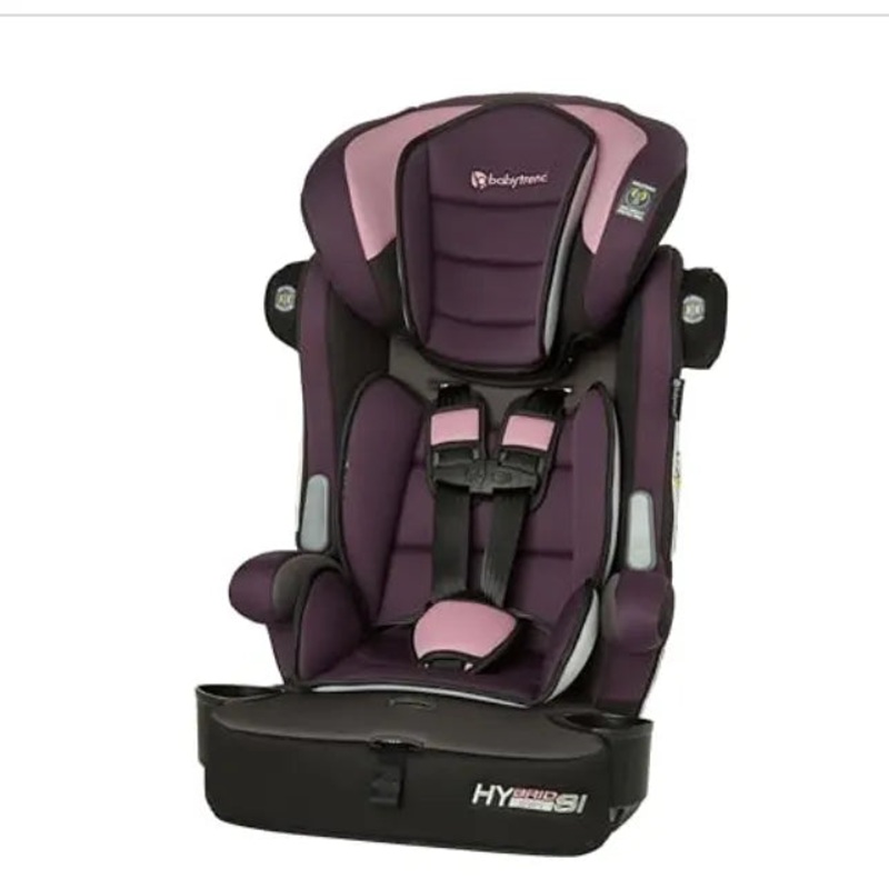 Hybrid SI 3-in-1 Combination Booster Car Seat with Side Impact Protectio – Dash Orchid