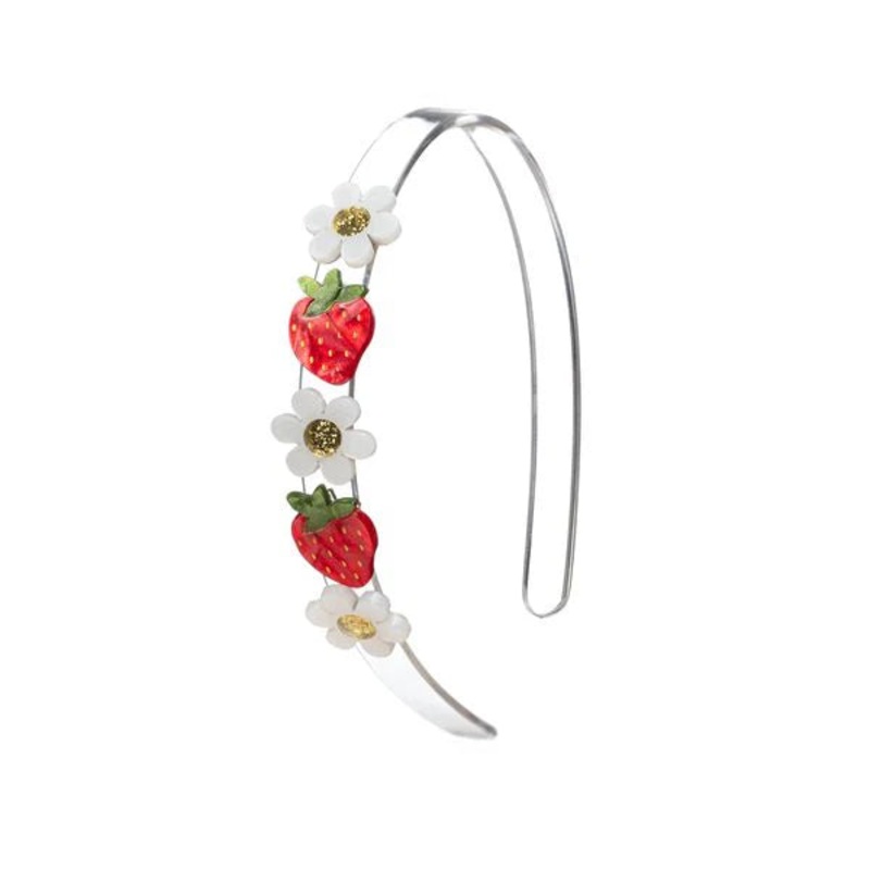Lilies & Roses Strawberries & Daisies Headband