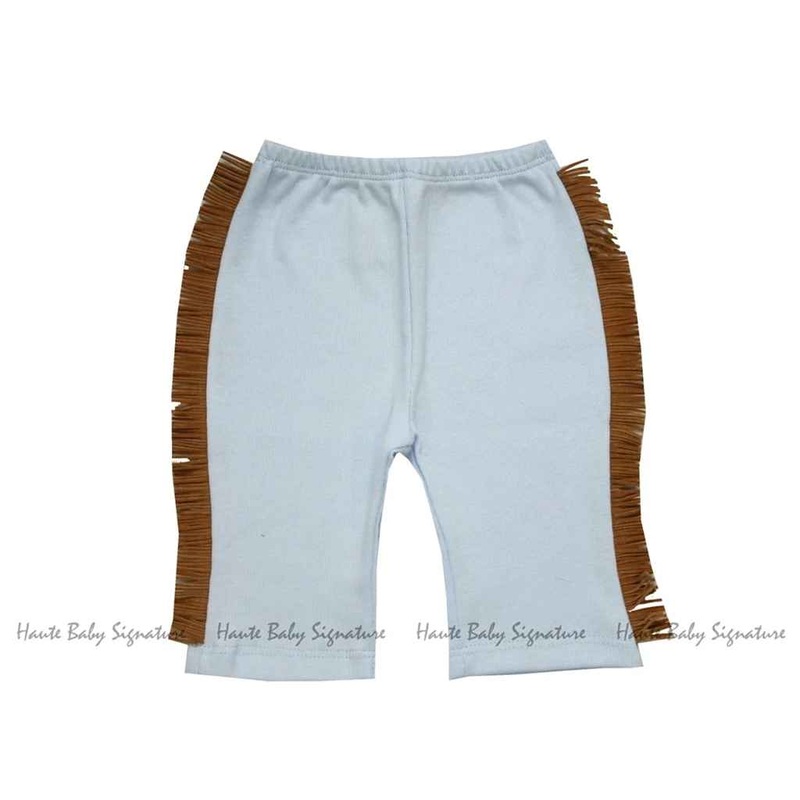 Chuckwagon Gang Baby Boy Fringe Legging