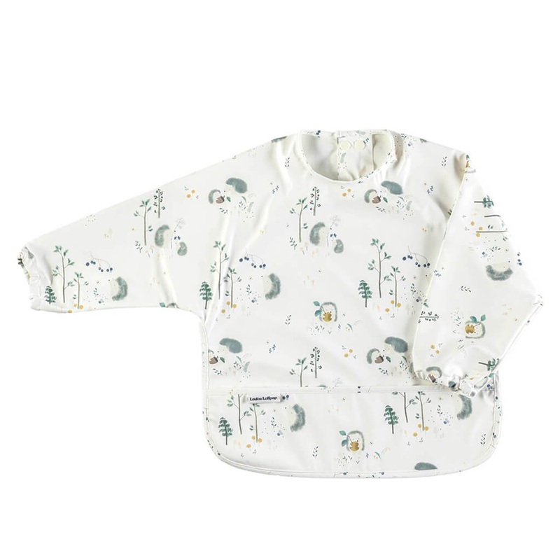 Long Sleeve Waterproof Bib Hedgehogs