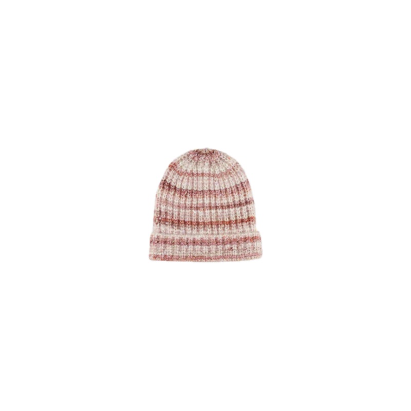 Rylee + Cru Beanie – Pink Multi Stripe