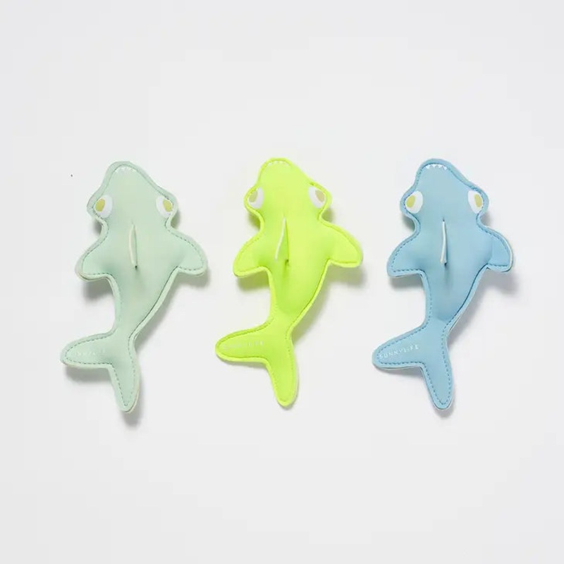 Dive Buddies Shark Tribe Blue Neon Citrus