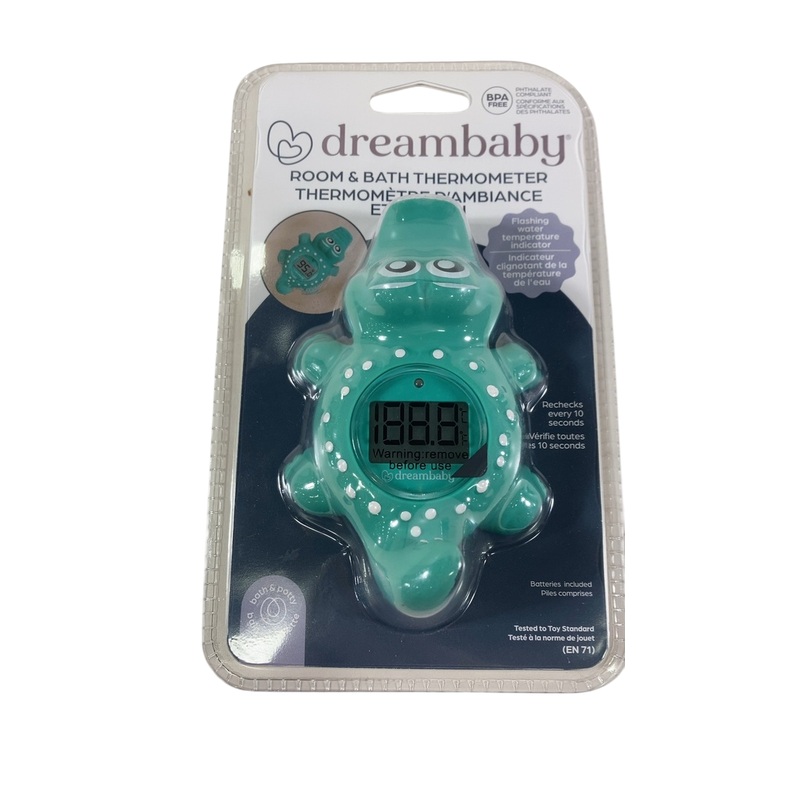 Dreambaby Room & Bath Thermometer, Crocodile