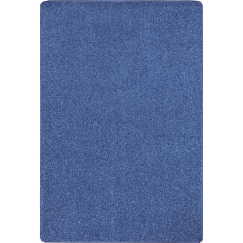 Just Kidding 12′ x 6′ area rug in color Cobalt Blue