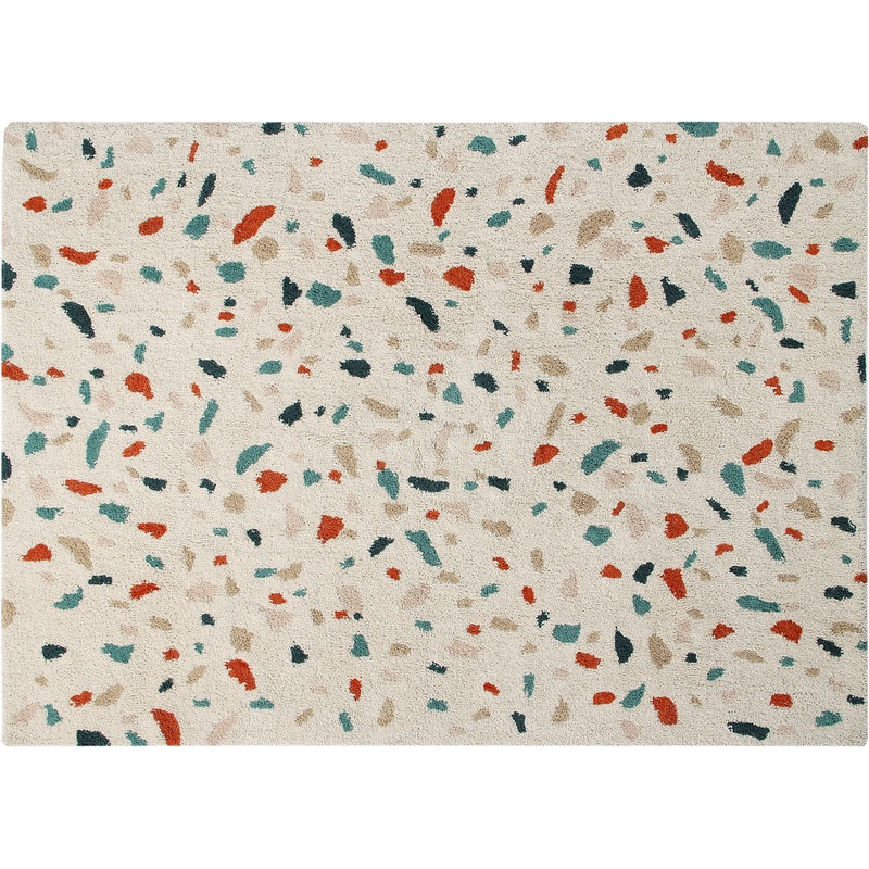 Lorena Canals Terrazzo Rug – Marble (4′ 7” x 6′ 7”)