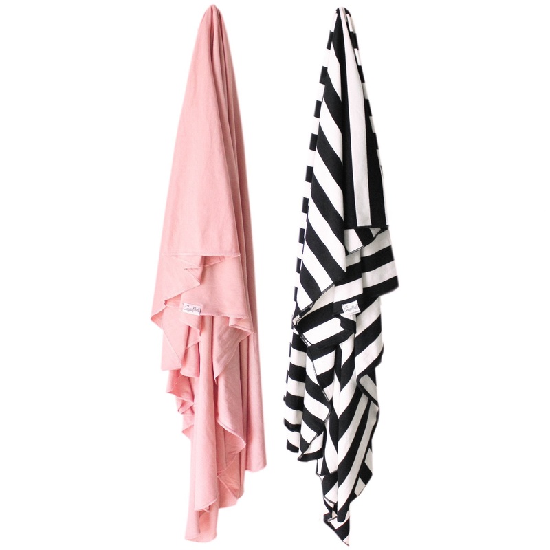 Copper Pearl Knit Swaddle Blanket | Darling Set of 2
