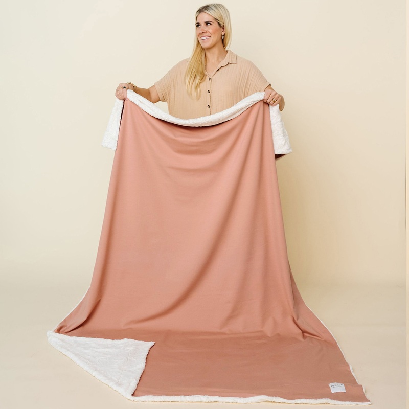 Cozy Blanket – Desert Pink – Adult/Throw