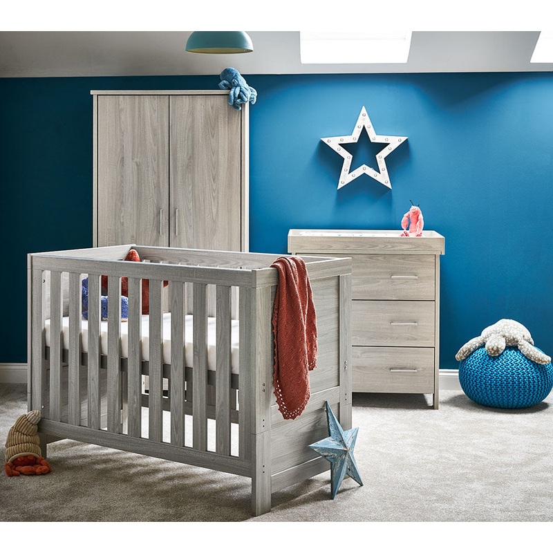 Obaby Nika Mini 3 Piece Room Set – GREY WASH