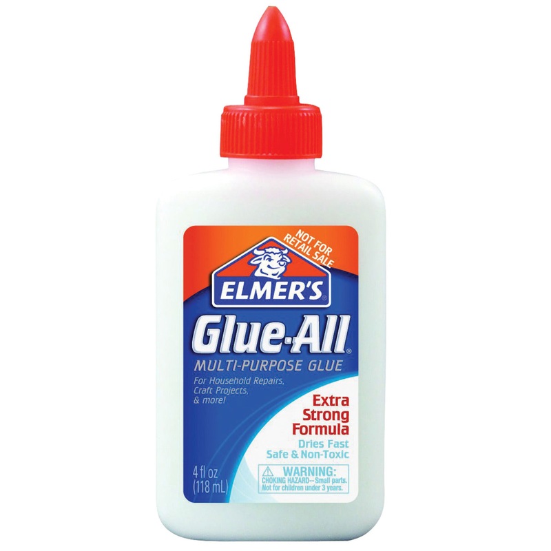 Elmer’s Glue-All Multi-Purpose Glue, 4 Ounces, Dries Clear