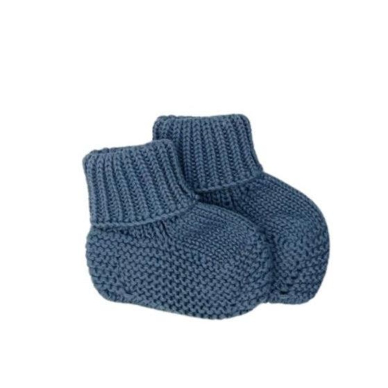 Li + Me – Knit Booties – Ocean