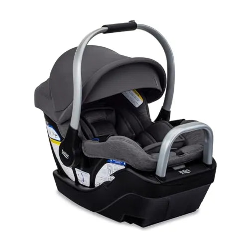 Cypress Infant Car Seat Rear Facing Car Seat w/ Alpine Base – Ponte Stone