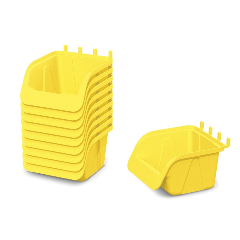 Jonti-Craft Pegboard Bins – 10 Piece Set