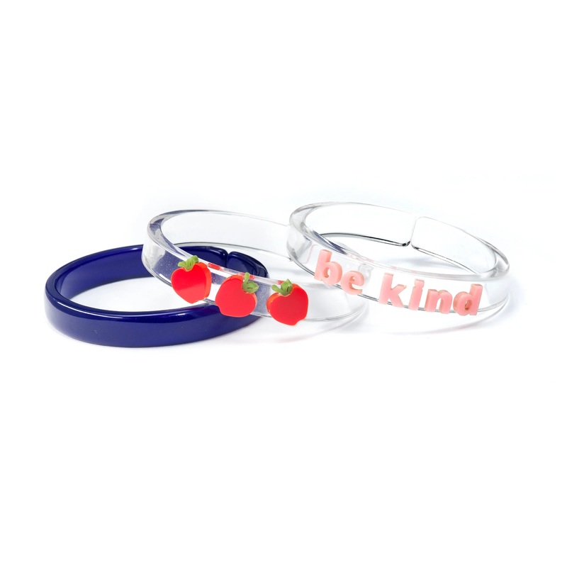 Lilies & Roses Apple Be Kind Bangles