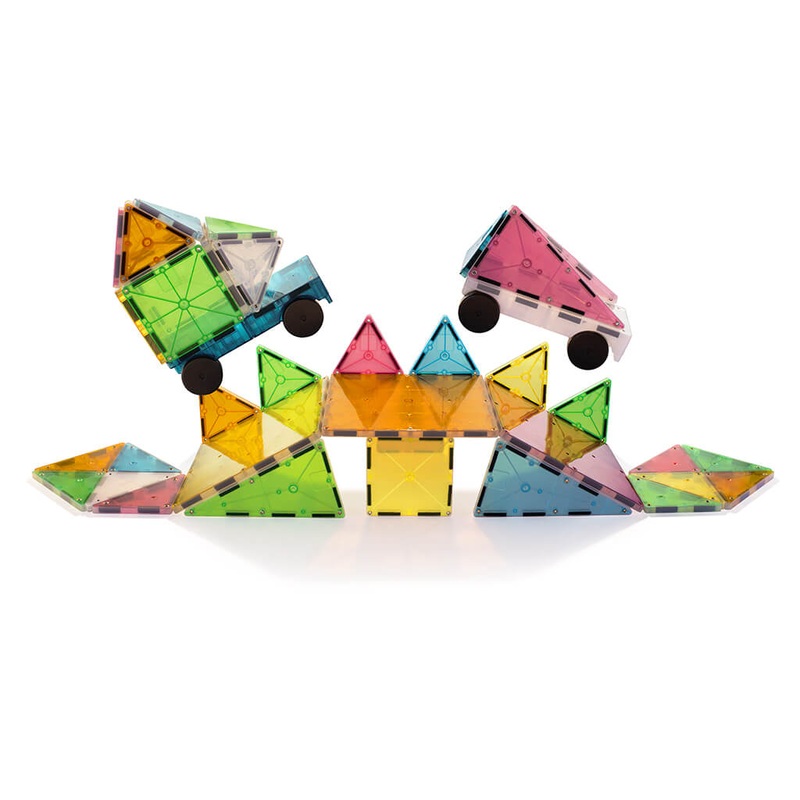 Magna-Tiles Grand Prix 50 Pieces Set