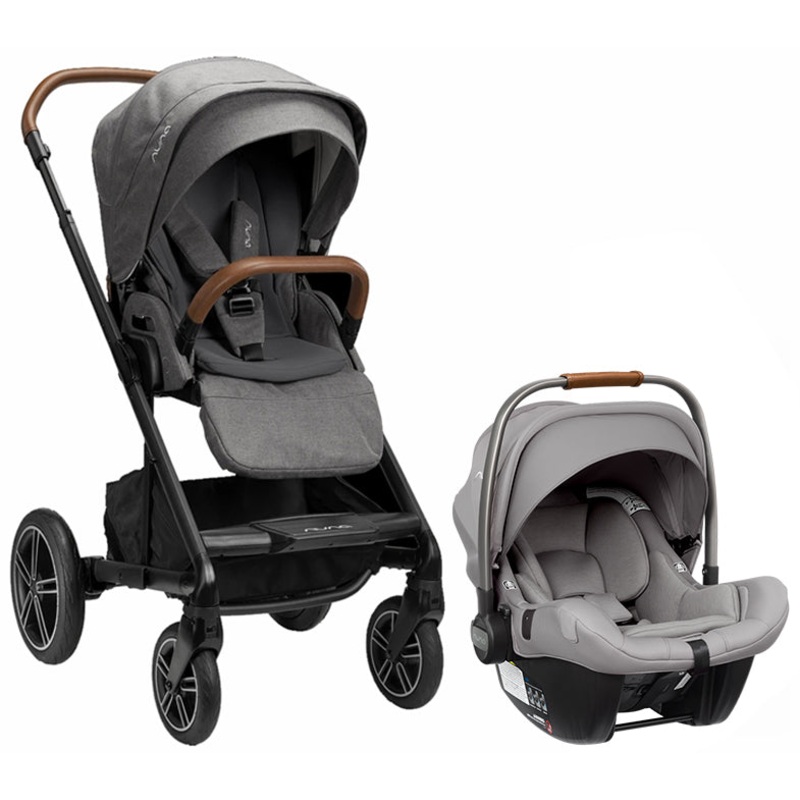Nuna MIXX Next + PIPA Lite LX Travel System Bundle – Granite/Frost