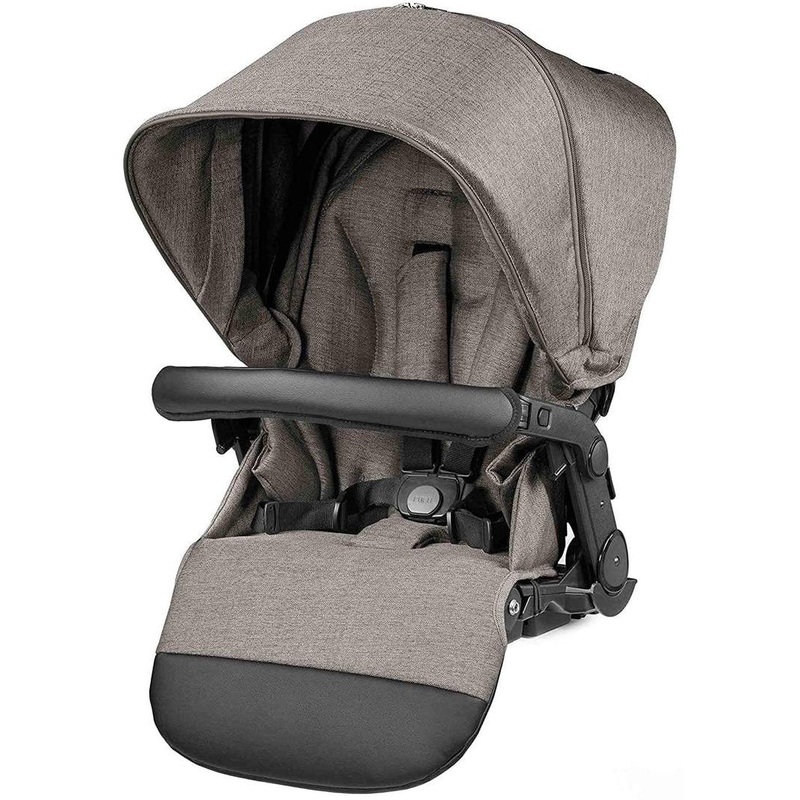 Peg Perego OPEN BOX Pop-Up Seat for Team, Duette & Triplette Strollers – City Grey