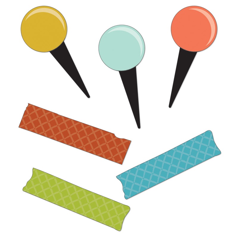 Pins & Tape Accents(DISC)