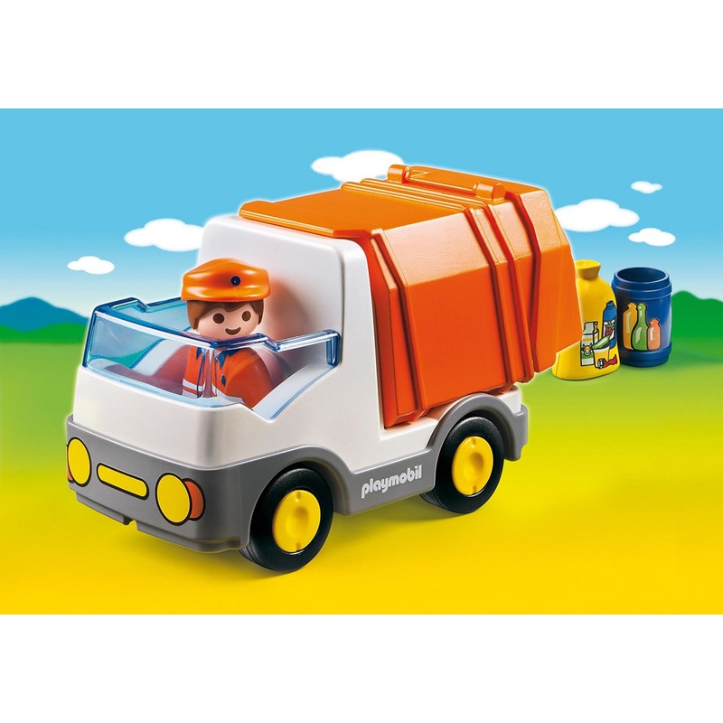 Playmobil 1.2.3 Recycling Truck