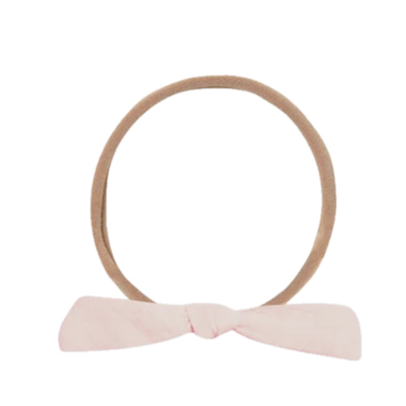 Rylee + Cru Little Knot Headband – Blush