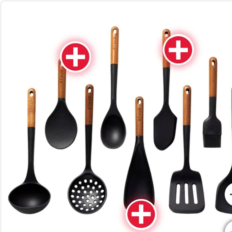 Staub Premium 8 Piece Kitchen Tool Set