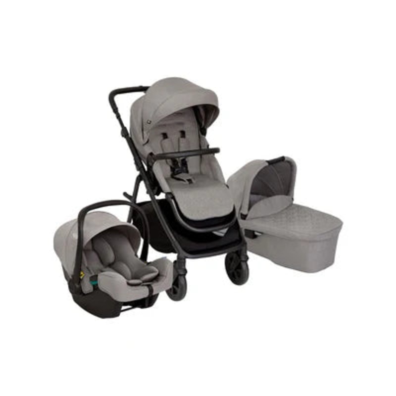 Graco Near2me DLX TRIO With Raincover & Snuglite i-Size R129 Infant Car Seat – Ash