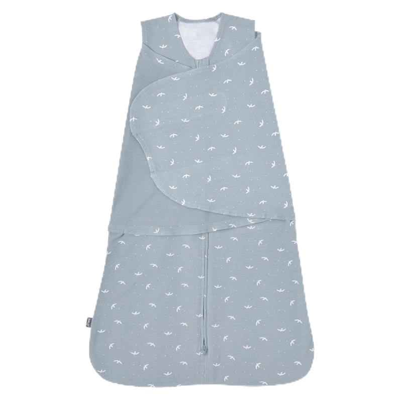 Halo SleepSack Swaddle, Small 3-6 Months, Blue Bird
