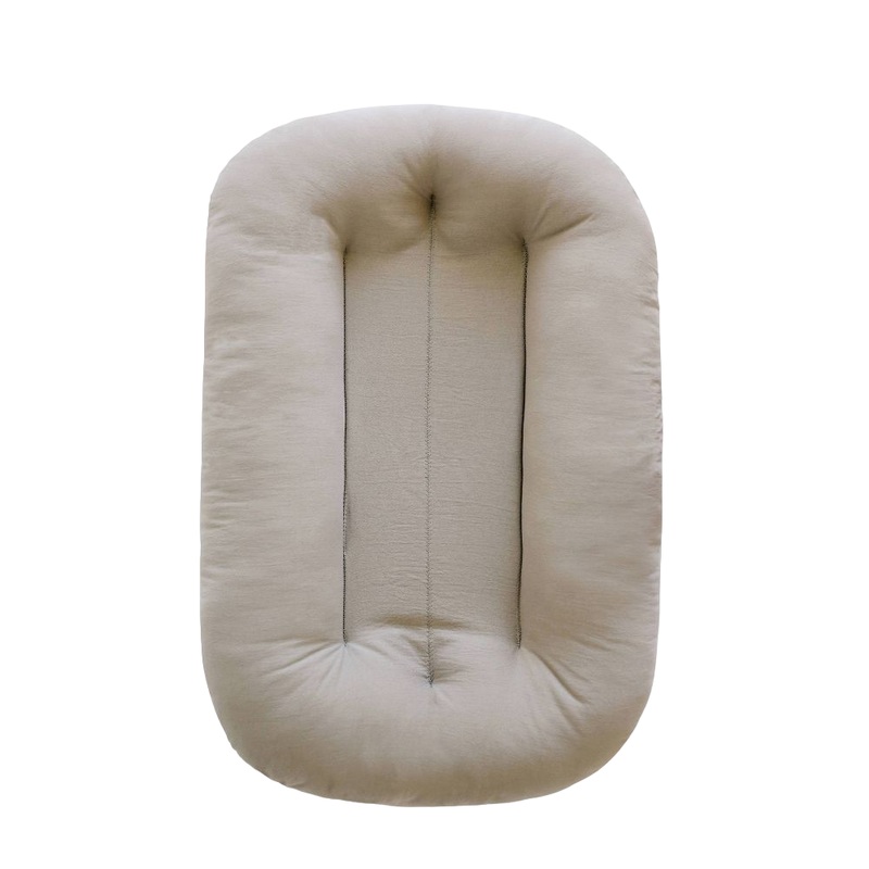 Snuggle Me Organic Sensory Infant Lounger, Birch