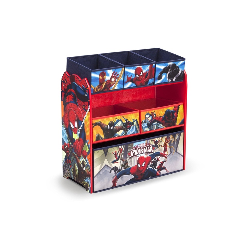 Spider-Man Multi-Bin Toy Organizer