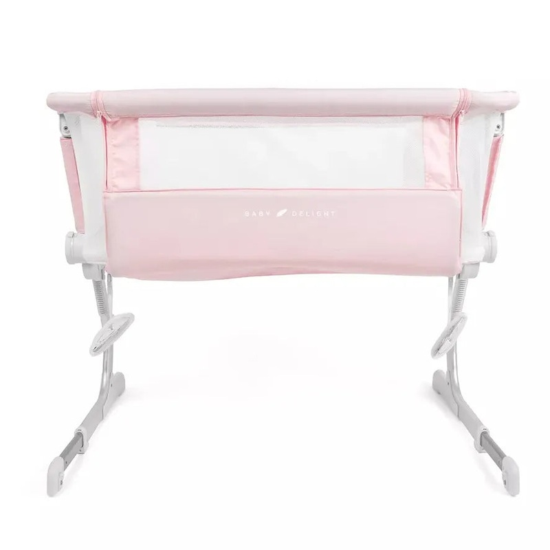 Baby Delight Beside Me Dreamer Bassinet | Bedside Sleeper | 6-Position Height Adjustment | Peony Pink (See Description)