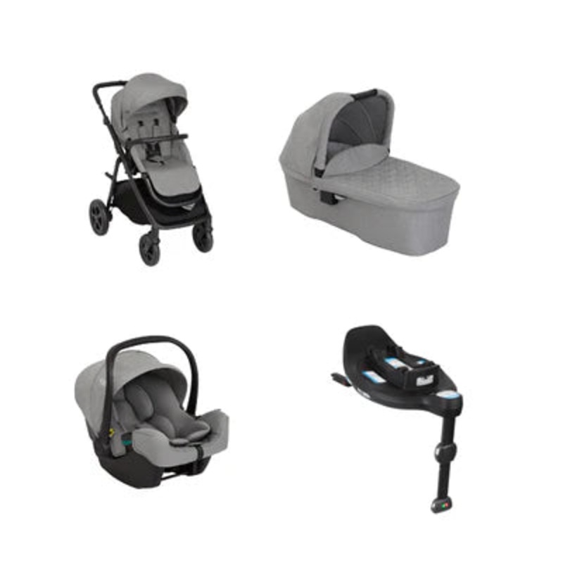 Graco Near2Me DLX Trio with Snuglite i-Size R129 Infant Car Seat & Snugturn i-Size R129 Rotating Isofix Base
