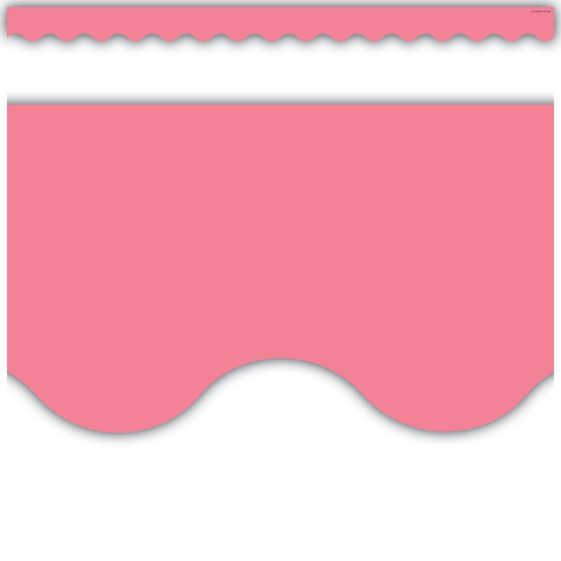 Light Pink Scalloped Trimmer