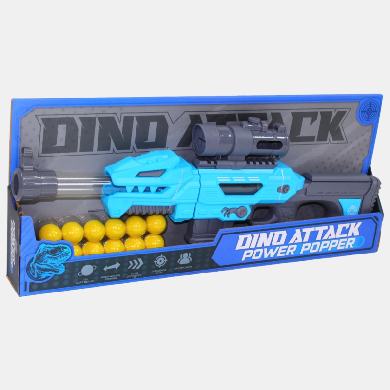 Dino Attack Power Popper (Blue)