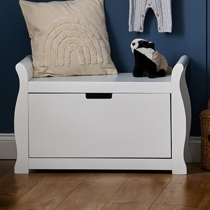 Obaby Stamford Toy Box – WHITE