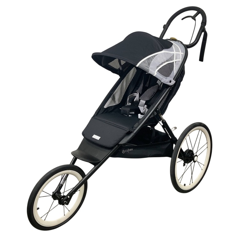 Cybex AVI Jogging Stroller, 2021, All Black