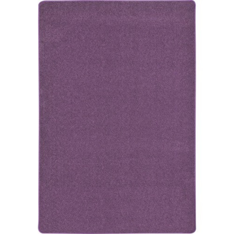 Endurance Solid Color Rug, 12′ x 18′ Rectangle, Purple