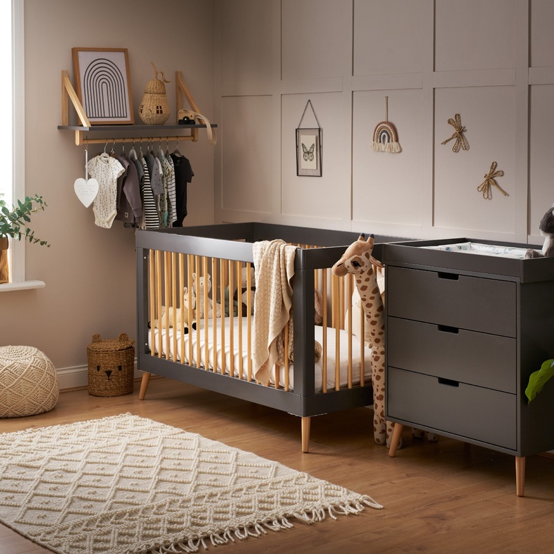 Obaby Maya Cot Bed 2 Piece Room Set