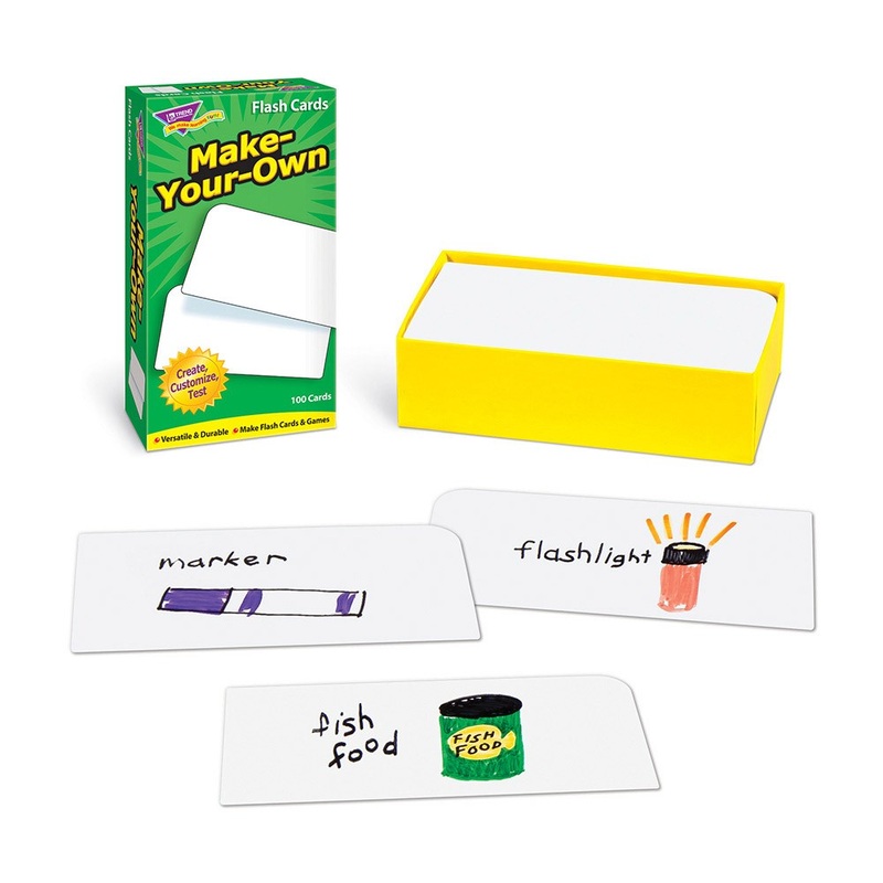 Skill Drill Flash Cards – Make-Your-Own 100 Blank Cards