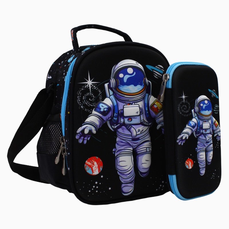 Astronaut School Set (Lunch Bag + Pencil Case)