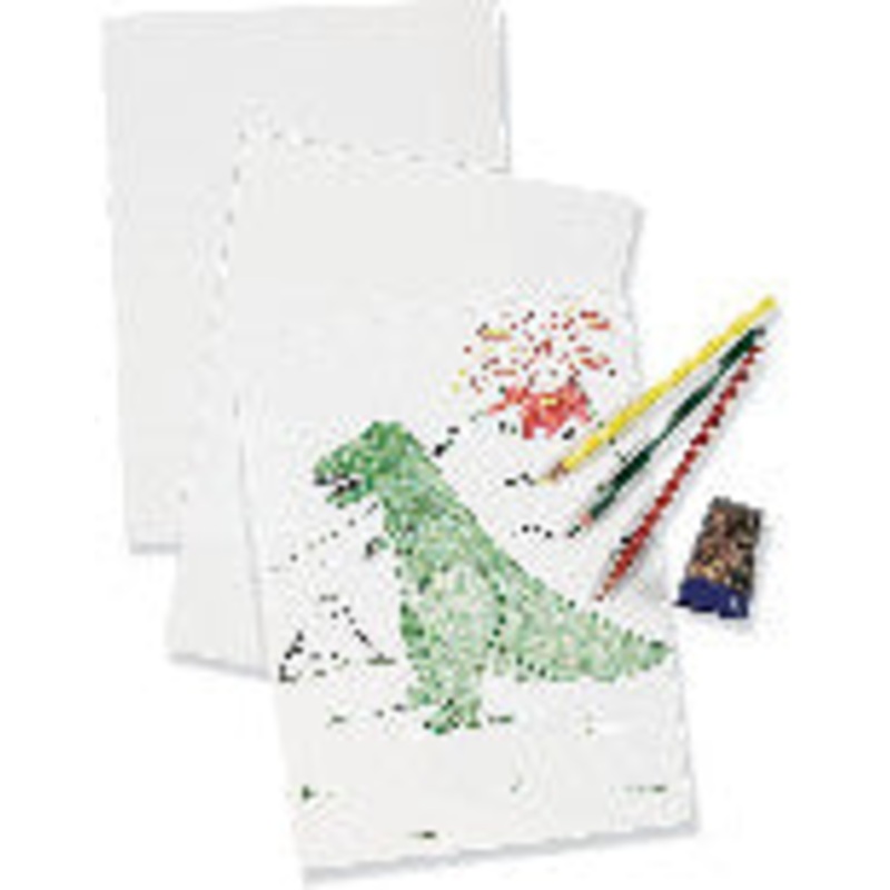 Bright White Sulphite Drawing Paper, Heavy Weight, 9″ x 12″, 60#