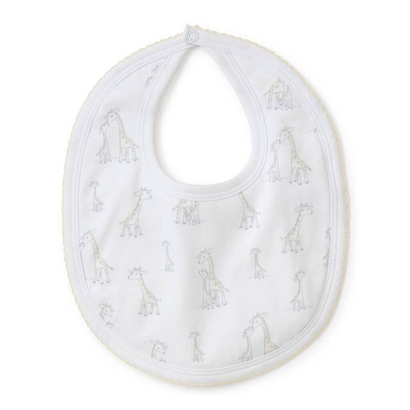 Kissy Kissy Print Bib Giraffe Generations